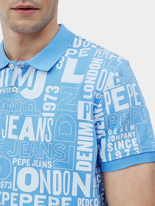 Polo-shirt with logo print - 2