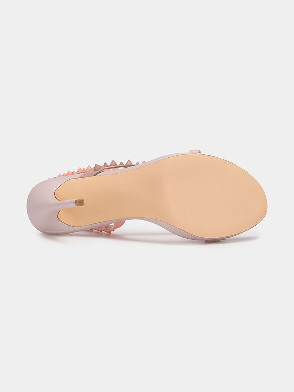 Heeled sandals KAIHA with studs - 5
