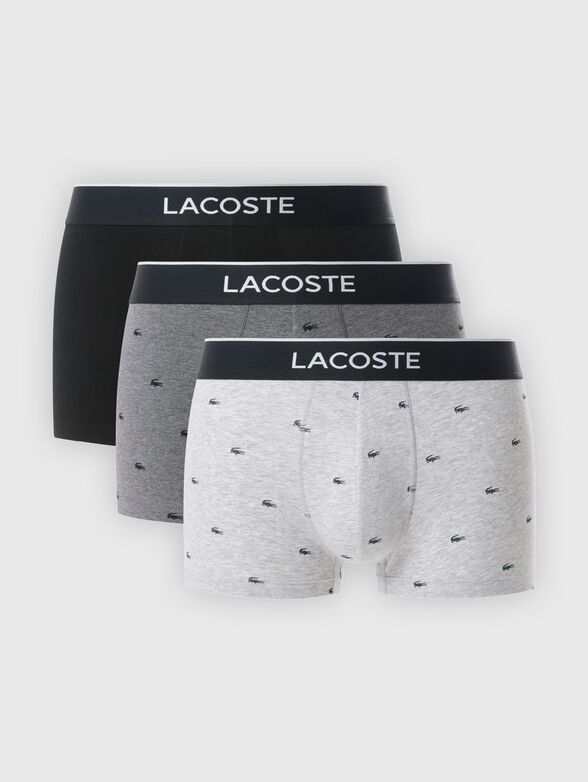 Set of three multicolored boxers - 1