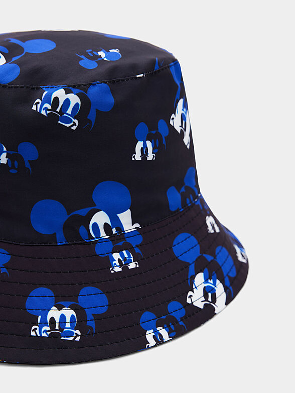 Hat with Mickey Mouse print - 4