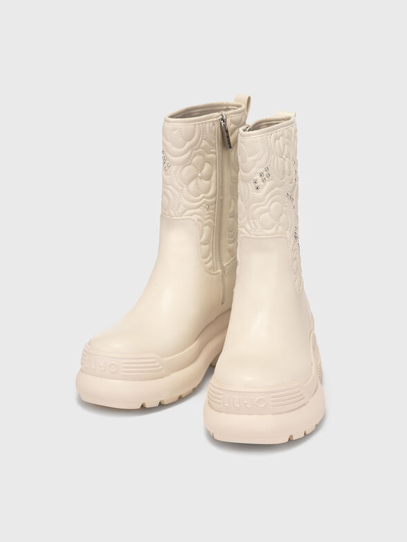 AMY 03 black ankle boots with zipper - 6