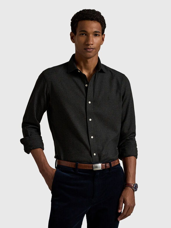 Cotton twill shirt - 1