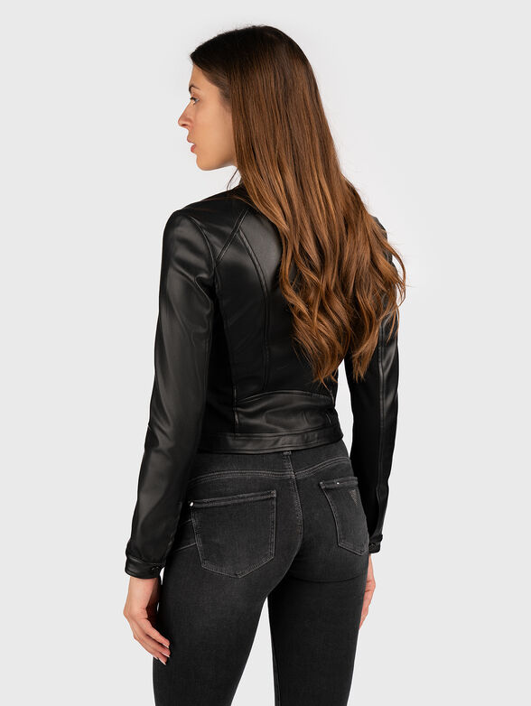 FIAMMETTA jacket in eco leather - 3