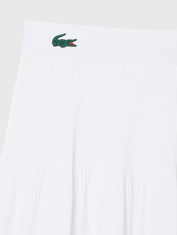 Tennis skirt with embroidered logo - 5