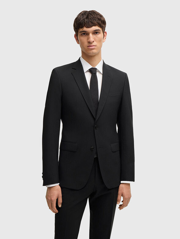 Slim wool blazer - 1