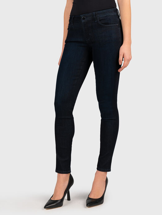 CURVE X jeans in indigo color