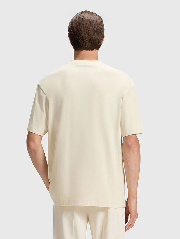 Cotton T-shirt with logo accent - 3
