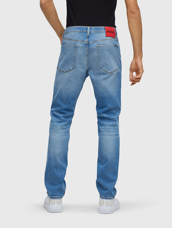 Blue jeans with washed effect - 2
