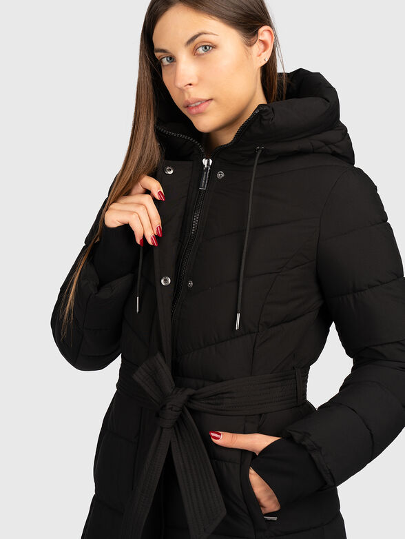 Quilted hooded puffer jacket - 3