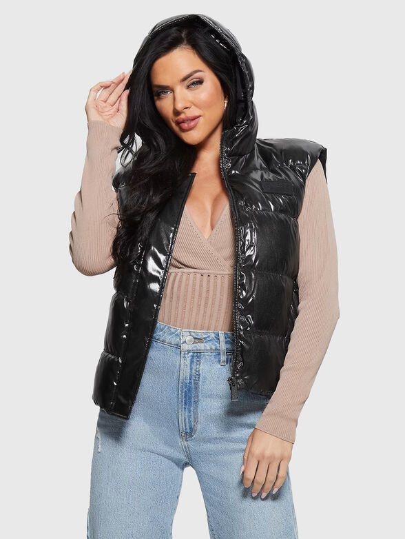 NOEMI black padded vest - 1