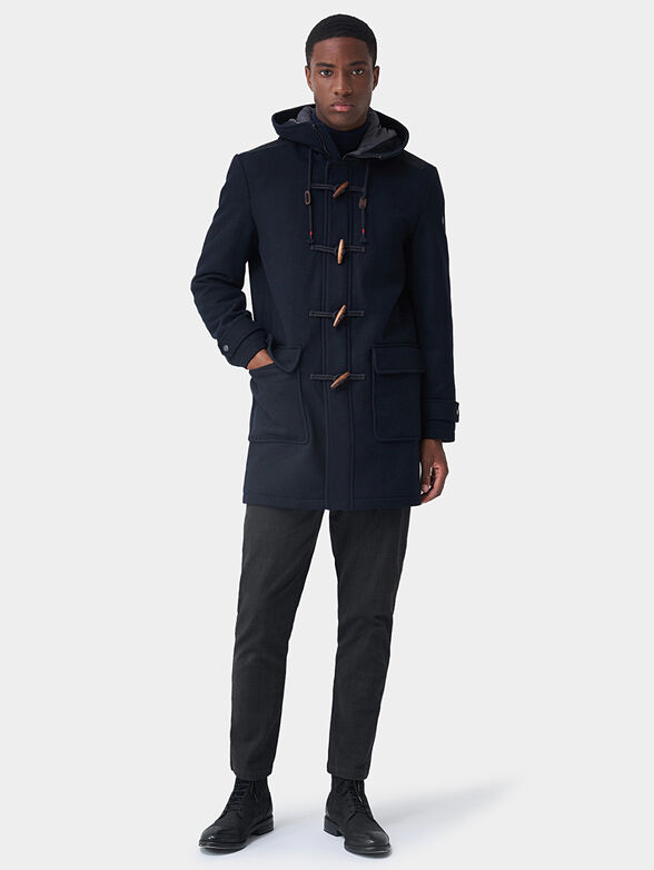 Long farming coat with toggles - 1