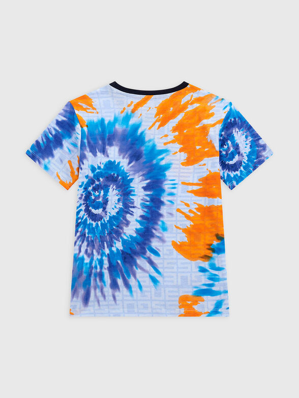 T-shirt with abstract print and logo - 3