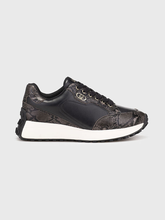 Sports shoes with snake effect - 1