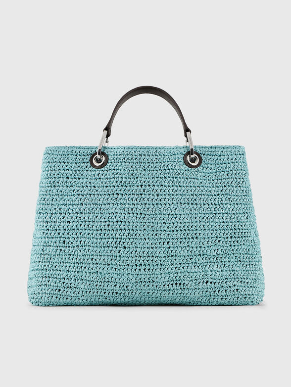 Large bag with knitted texture - 3