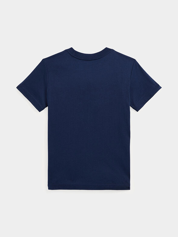 Cotton T-shirt with color-changing logo - 2