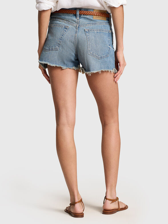 Cut-off denim short - 2