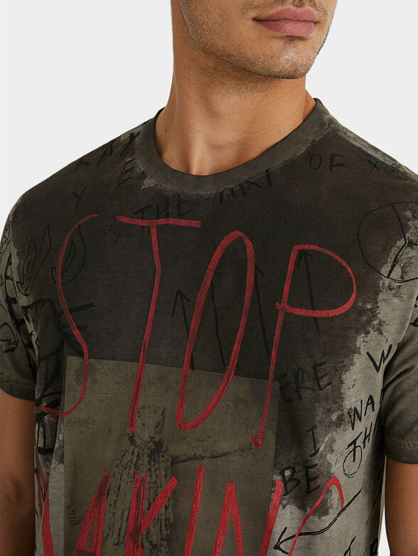 NADAL t-shirt with abstract graphic print - 5