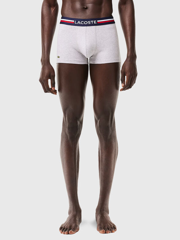 Set of three boxers with logo accent - 3