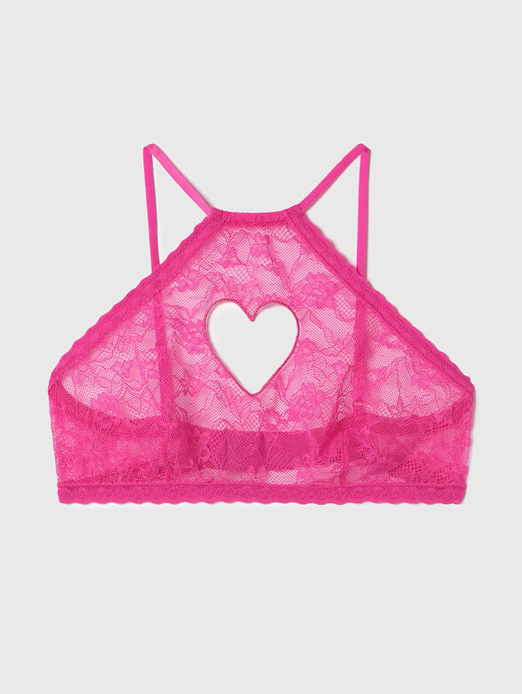 MY HEART bralette with lace - 4