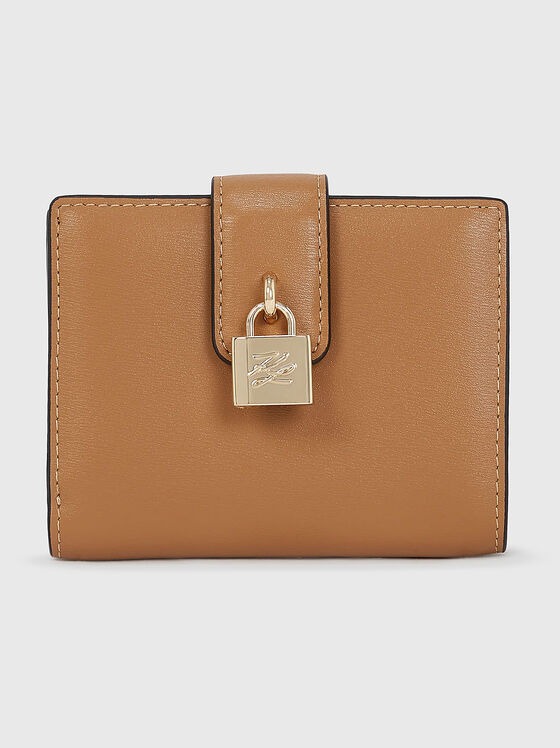 Кожено портмоне с лого - 1