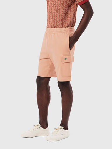 Shorts with logo embroidery - 3