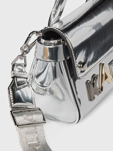 K/IKON Patent look silver bag - 3