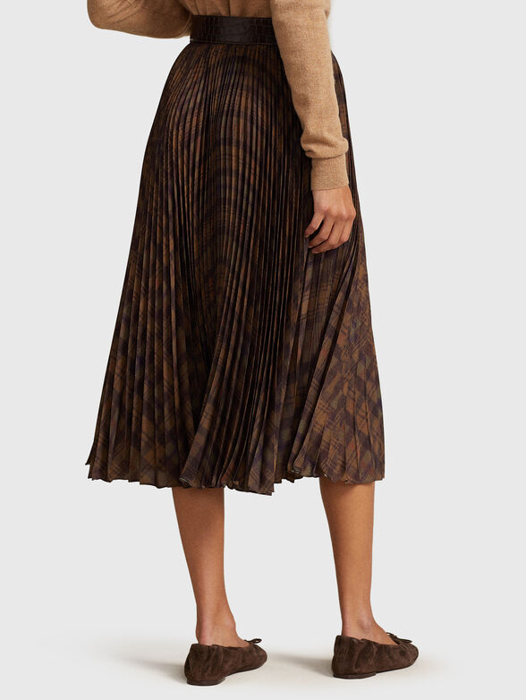 Midi pleated skirt - 2