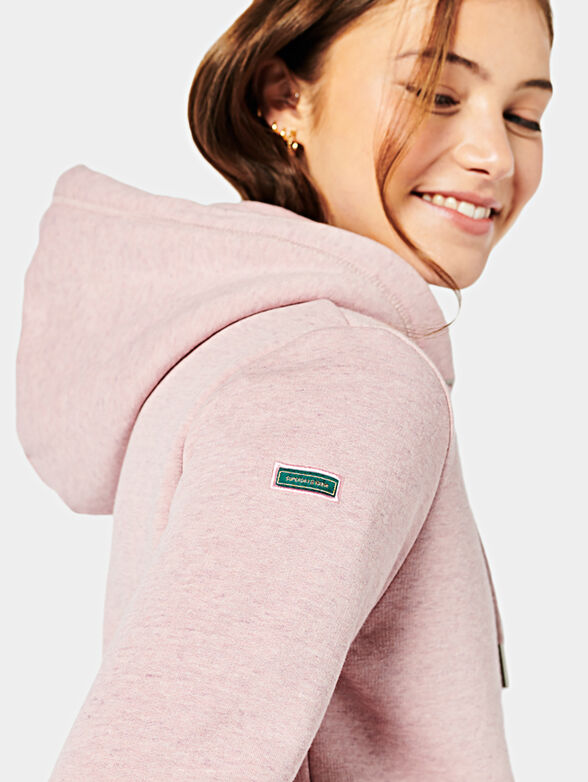 Sweatshirt in pink color - 3