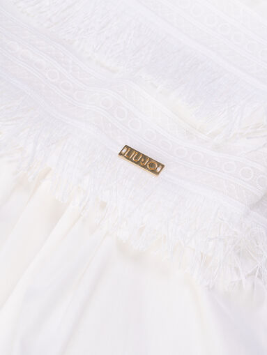 Cotton dress with embroidery - 5