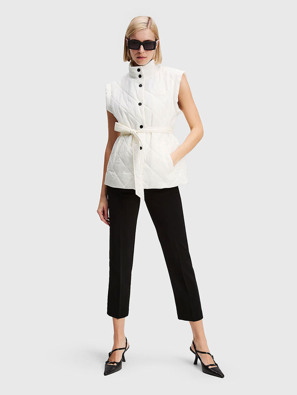 Vest with waist belt - 2