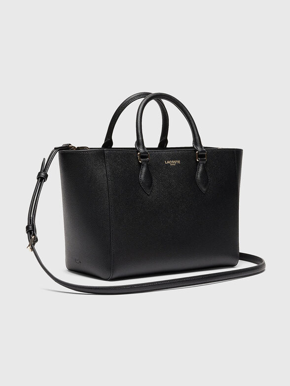 Saffiano effect bag with long strap - 4