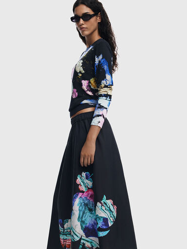 MR. CHRISTIAN LACROIX printed skirt  - 4