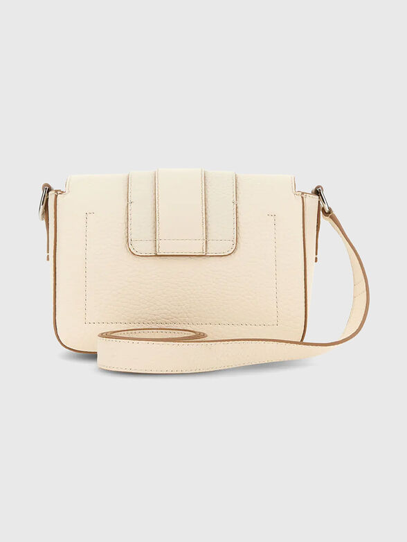 Genuine leather bag with a flap - 2