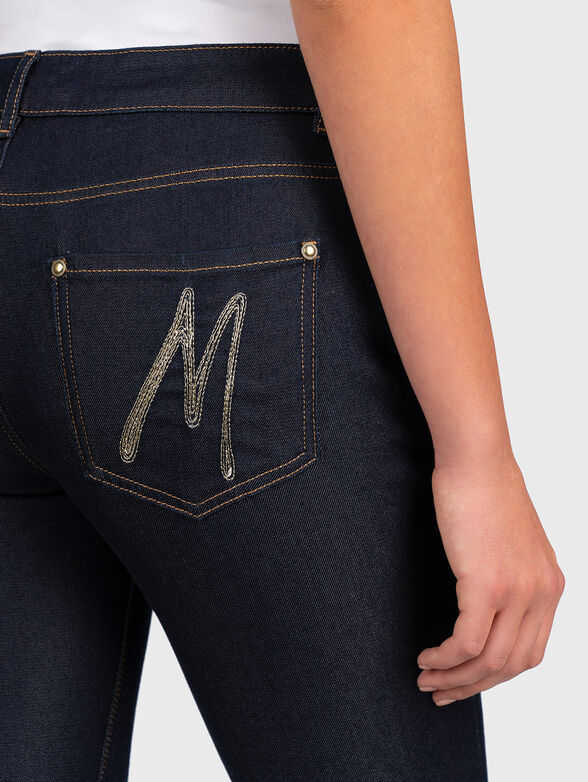 Jeans with logo embroidery - 3