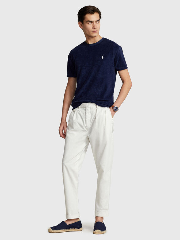 T-shirt in soft fabric with logo embroidery - 2