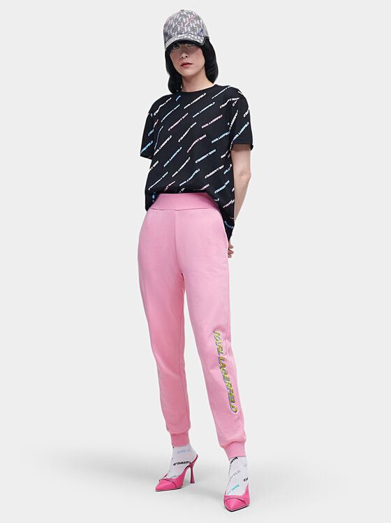Sports pants with logo detail - 1