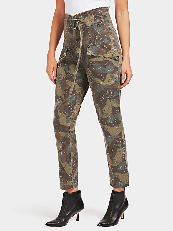 JOY Pant with camouflage print - 1
