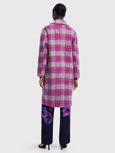Checked coat - 3