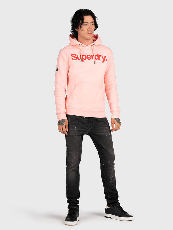 Sweatshirt with logo lettering - 2