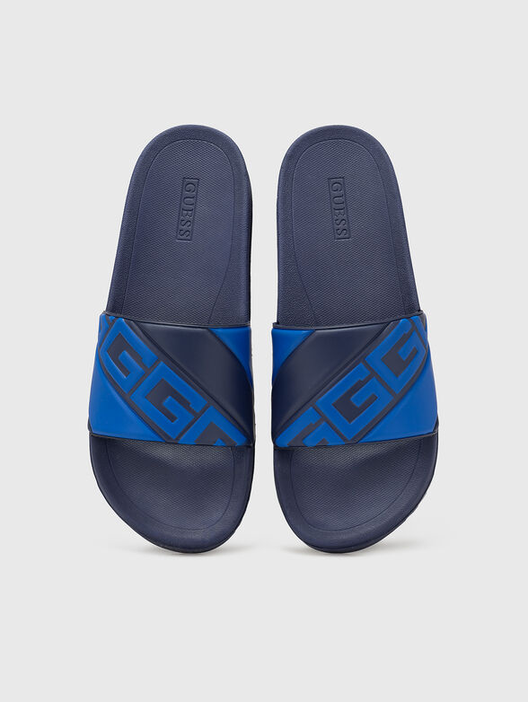 Beach slippers with logo detail - 6
