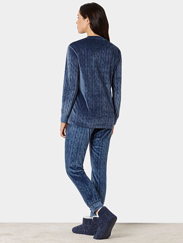 WARM COMFY blue pyjamas - 2