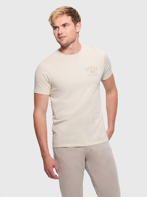 Тениска с лого принт - 1