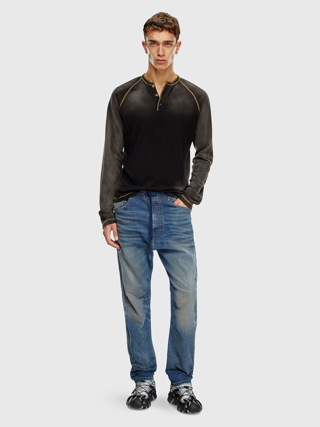 2040 D-AMAGE JOGG jeans with elastic waist brand DIESEL