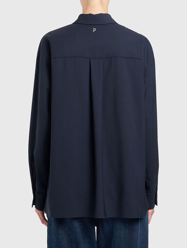 Loose fit wool shirt - 3