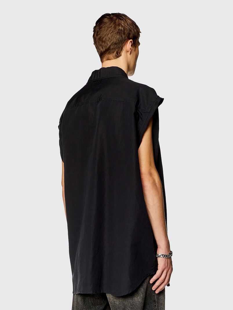 S-SIMENS top in linen blend - 3