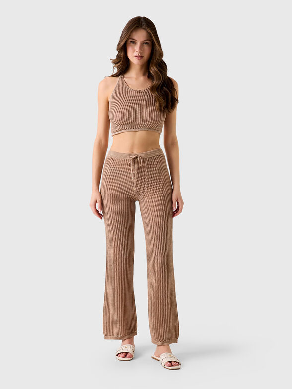 AURA brown beach pants - 4