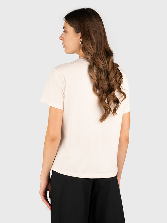 Black T-shirt with sequins - 3