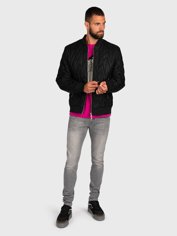 Black jacket with logo detail - 2