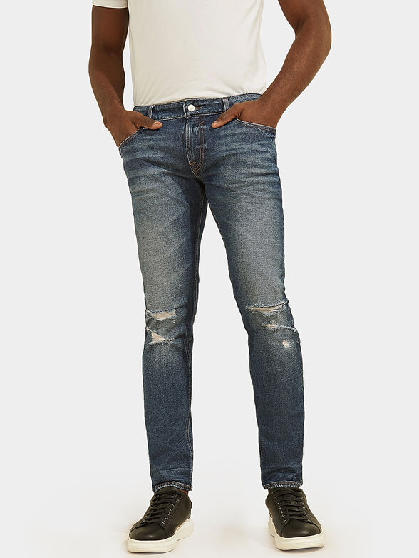 DESTROY blue jeans - 1