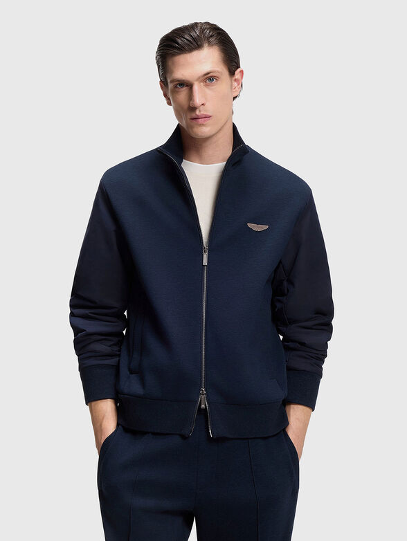 BOSS x ASTON MARTIN zip up sweatshirt - 1